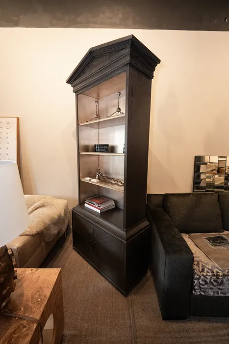 Pediment Display Cabinet